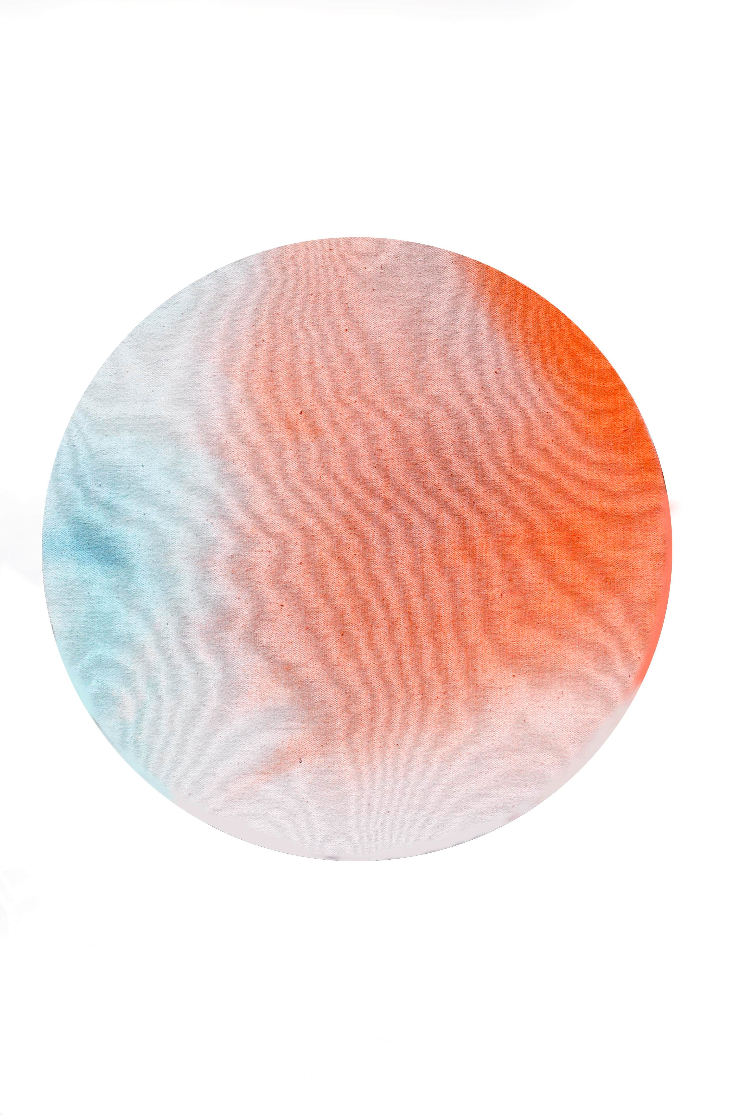 disc blue and orange